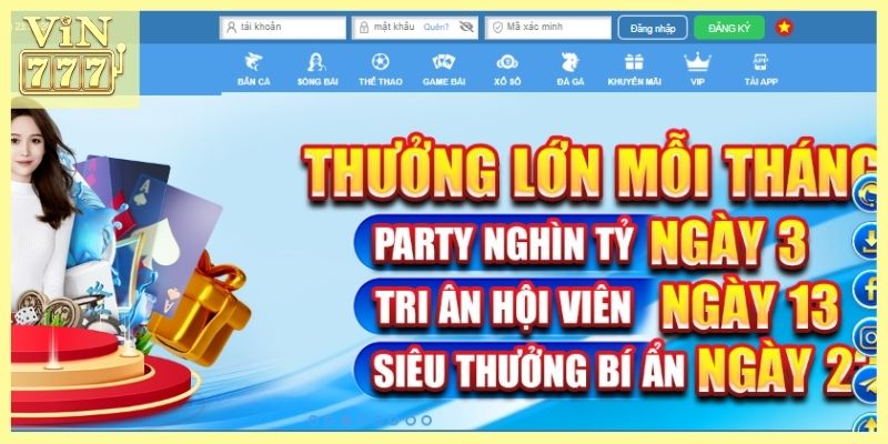 Giới thiệu Vin777 nhà cái cá cược uy tín tại Việt Nam